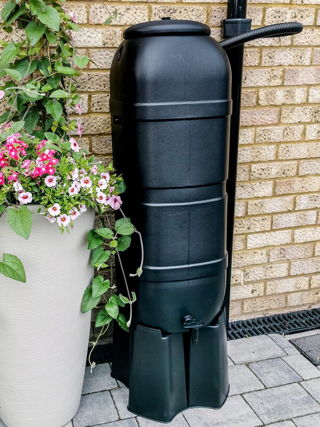 Ward GN339 Tonneau récupérateur d'eau Mince 100 l Noir 1