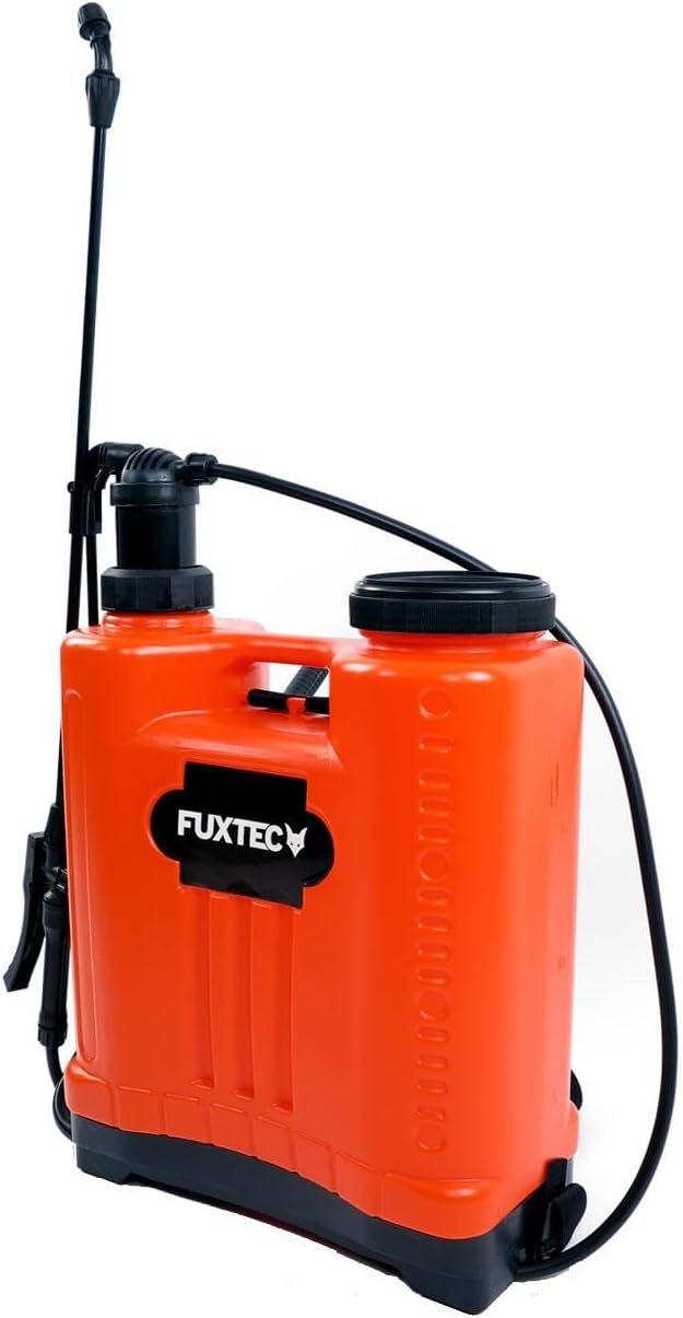 Pulvérisateur à Pression FUXTEC FX-DS20L, 20 litres, à Pompe, travaux de pulvérisation, Jardin, fertilisation, Lutte Contre Les Mauvaises Herbes et Les nuisibles 20 litres - 10 bars