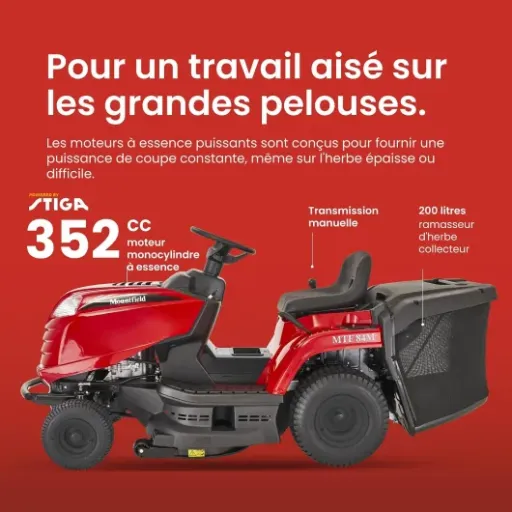Test Mountfield MTF 84M : le tracteur tondeuse simple qui fait le job sans chichis
