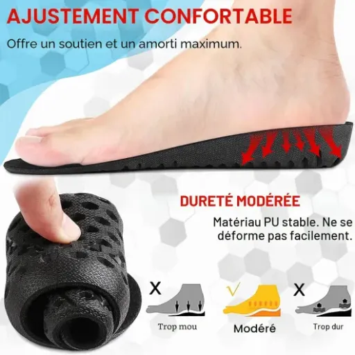 Test Ailaka semelles 2,5 cm : un petit boost de taille qui amortit bien (mais pas magique)
