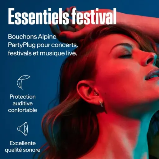 Test Alpine PartyPlug 19 dB : des bouchons de concert qui protègent sans tuer la musique