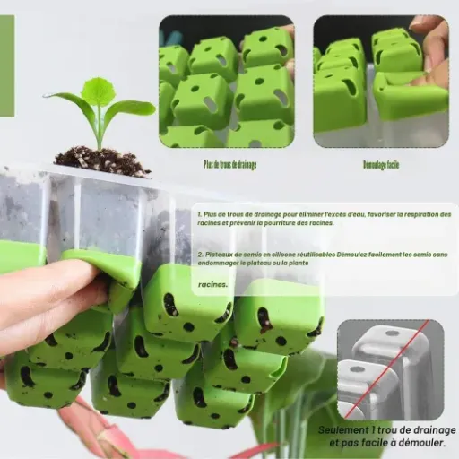 Test plateau de démarrage de semis VDYXEW : petit kit simple qui fait le job pour les semis maison