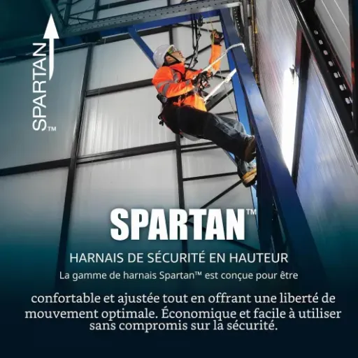 Test JSP SPARTAN Kit Antichute : le harnais simple qui fait le job pour les travaux en hauteur