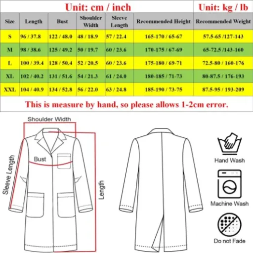 Test Blouse Laboratoire Yulang : la blouse basique qui fait le job pour les cours et le labo
