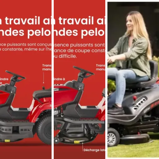 Top Tondeuses autoportées
