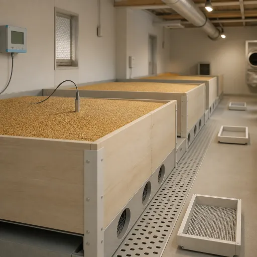 Stocker des grains récoltés à 9 % d'humidité : ventilation, insectes et précautions pour éviter les pertes